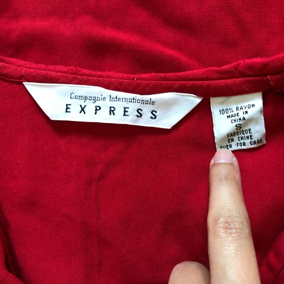 Vintage Express Button Front Shirt - Picture 4 of 5